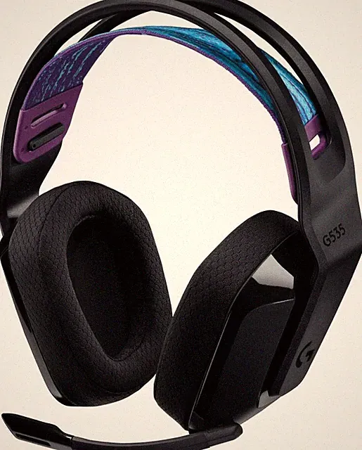 Logitech G G535 Lightspeed Gaming Headset, ohrumschließend, schwarz