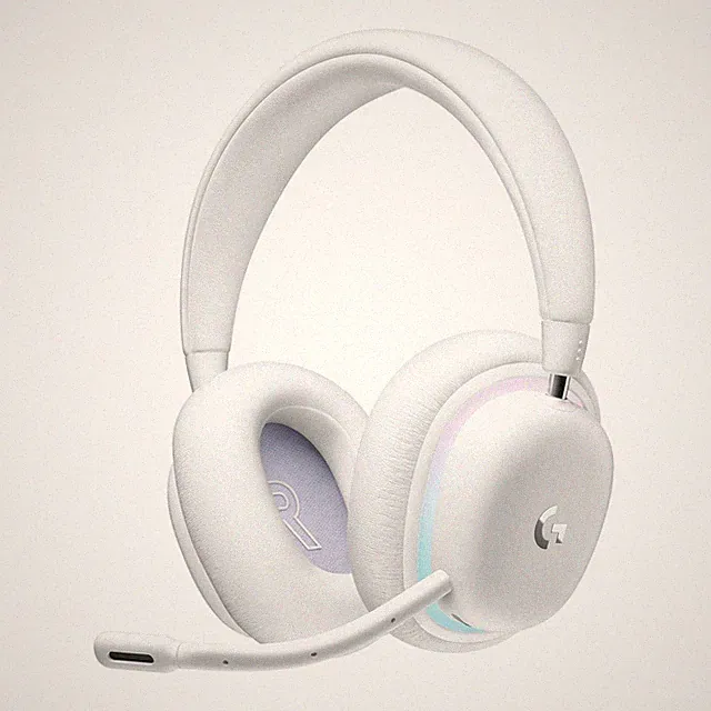 Logitech G G735 Kabelloses Gaming Headset, Anpassbare LIGHTSYNC RGB, Weiß