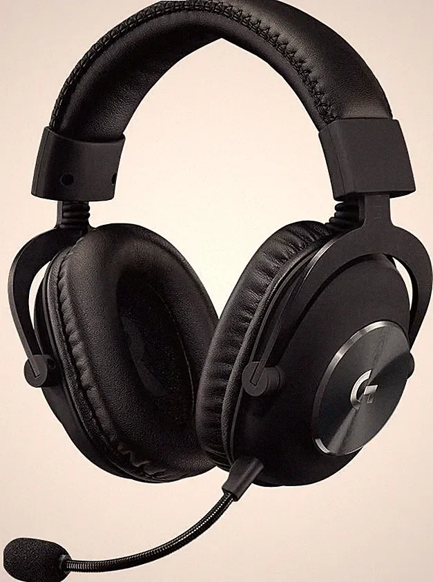 Logitech G PRO Gaming Headset Over-Ear kabelgebunden Kopfhörer mit PRO G 50 mm L