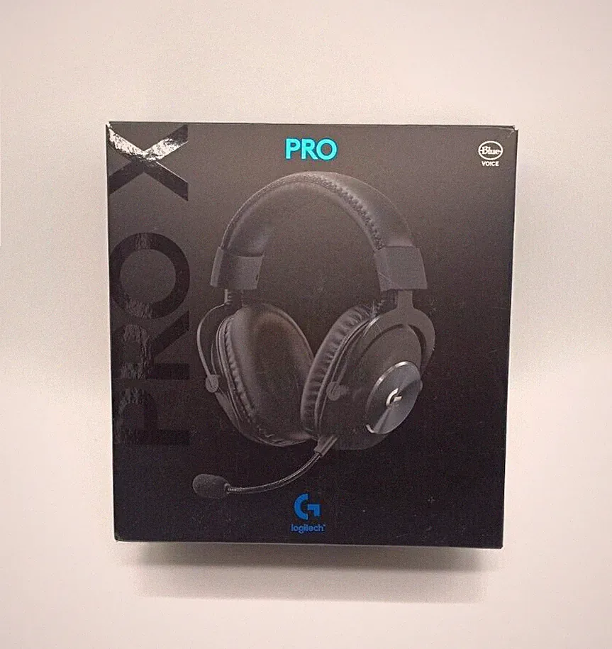 Logitech G PRO X Gaming Headset Over Ear Kopfhörer kabelgebunden DTS - Schwarz