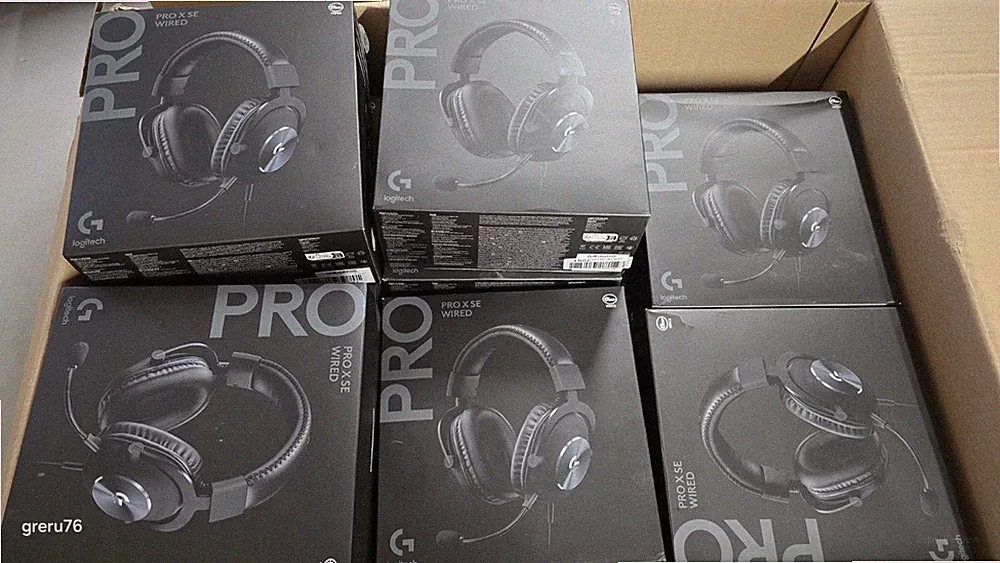 Logitech G Pro X SE Gaming-Headset-Kabel DTS 7.1 USB Schwarz Blitzversand