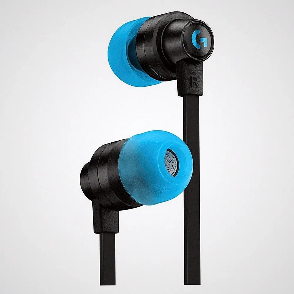 Logitech G333 In-Ear-Gaming-Kopfhörer – Dual-Treiber, 3,5 mm & USB-C, integriert