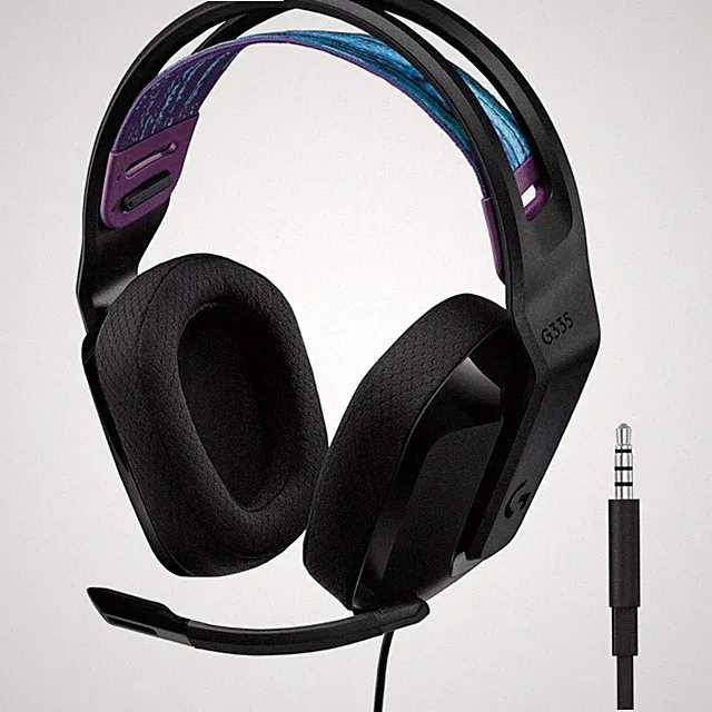 Logitech G335 Gaming Headset Kabelgebunden 3,5 mm PC PS Xbox Switch Schwarz