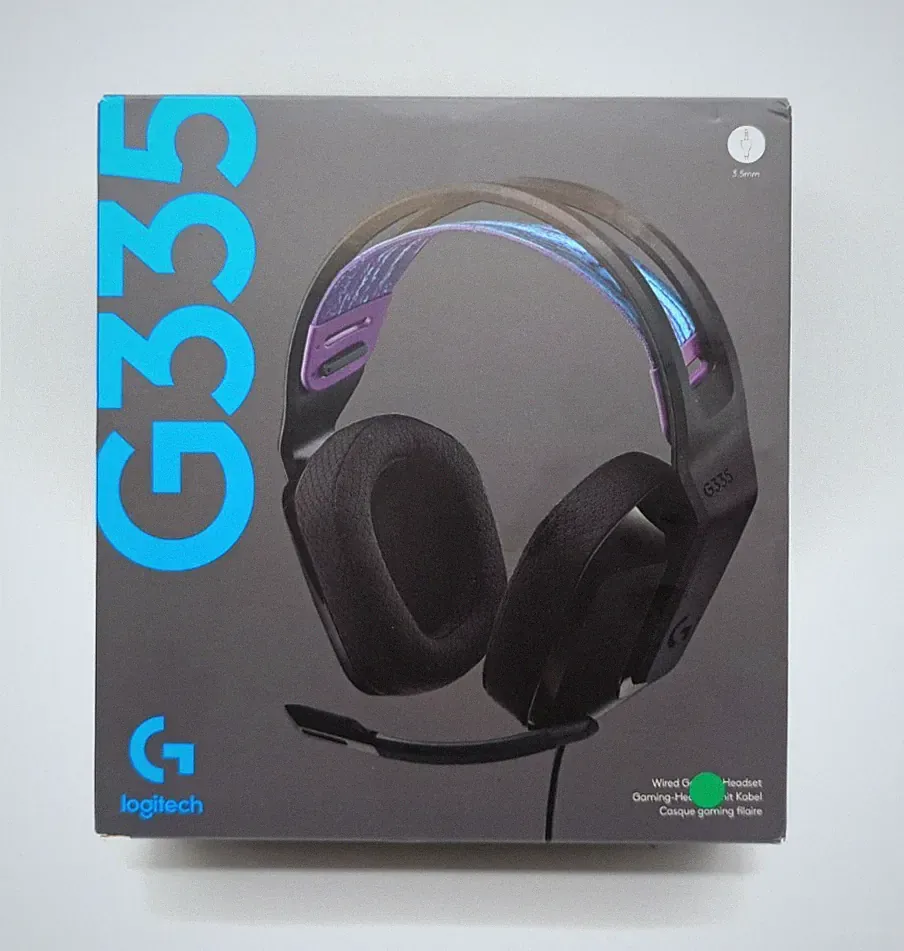 Logitech G335 kabelgebundenes Gaming-Headset Over-Ear - Schwarz
