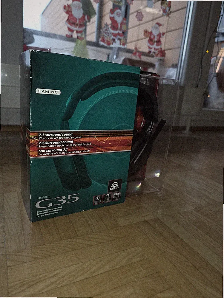 Logitech G35 Gaming Surround Sound Headset Kopfhörer 7.1 USB für PC / PS4