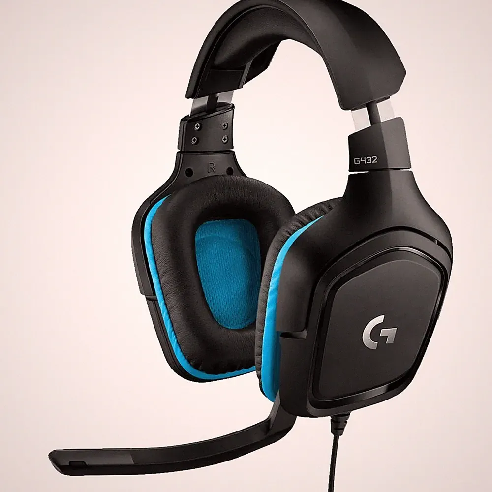 Logitech G432 Gaming Headset Schwarz Over-ear kabelgebunden