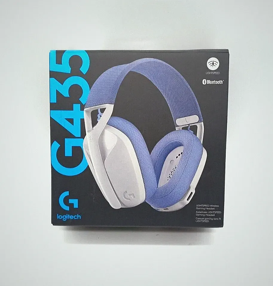 Logitech G435 Bluetooth Gaming Headset - Blau/Weiß (Ohne USB-Empfänger)