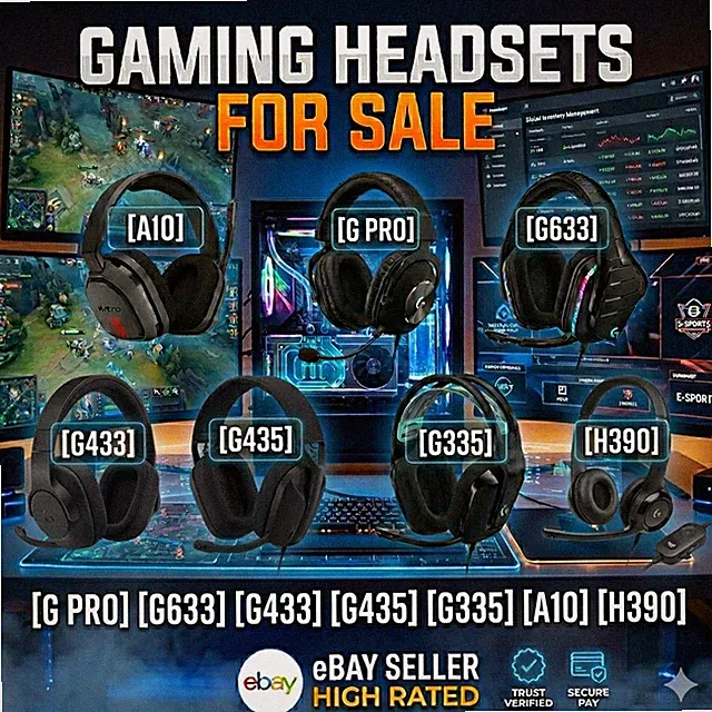 Logitech G435 LIGHTSPEED Gaming Headset G PRO G435 G433 G335 G633 A10 PS4 PS5