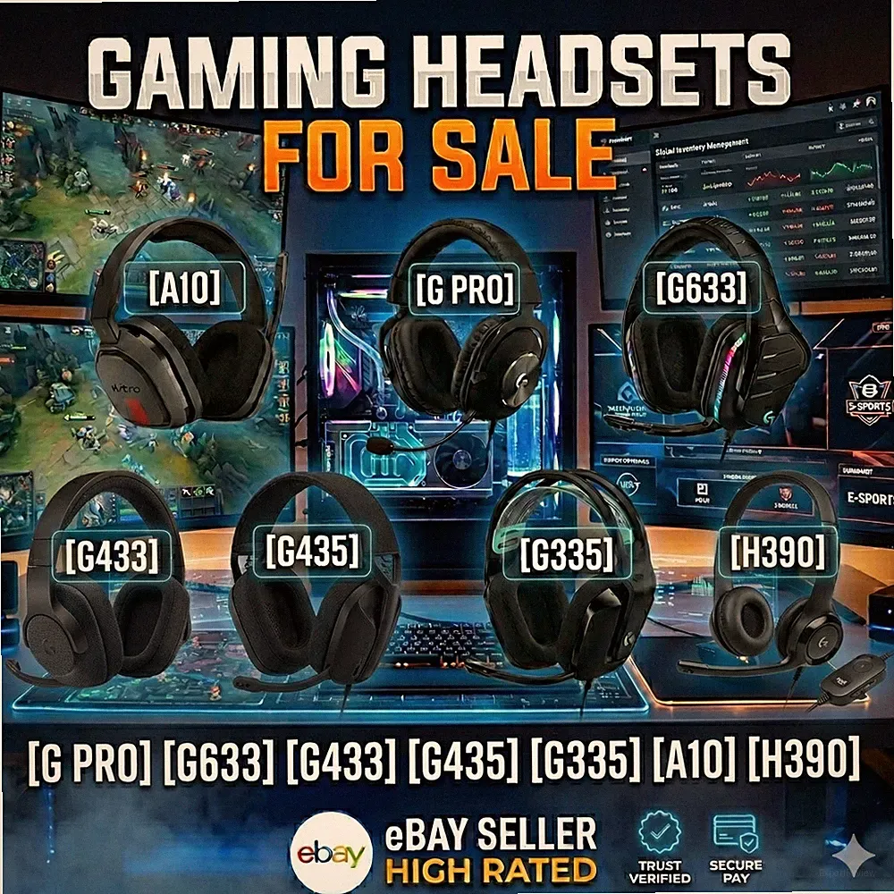 Logitech G435 LIGHTSPEED Gaming Headset G PRO G435 G433 G335 G633 A10 PS4 PS5