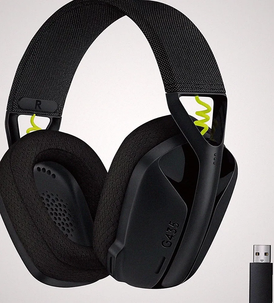 Logitech G435 LIGHTSPEED, Kabelloses Gaming-Headset Bluetooth, PC, PS4, PS5 OVP