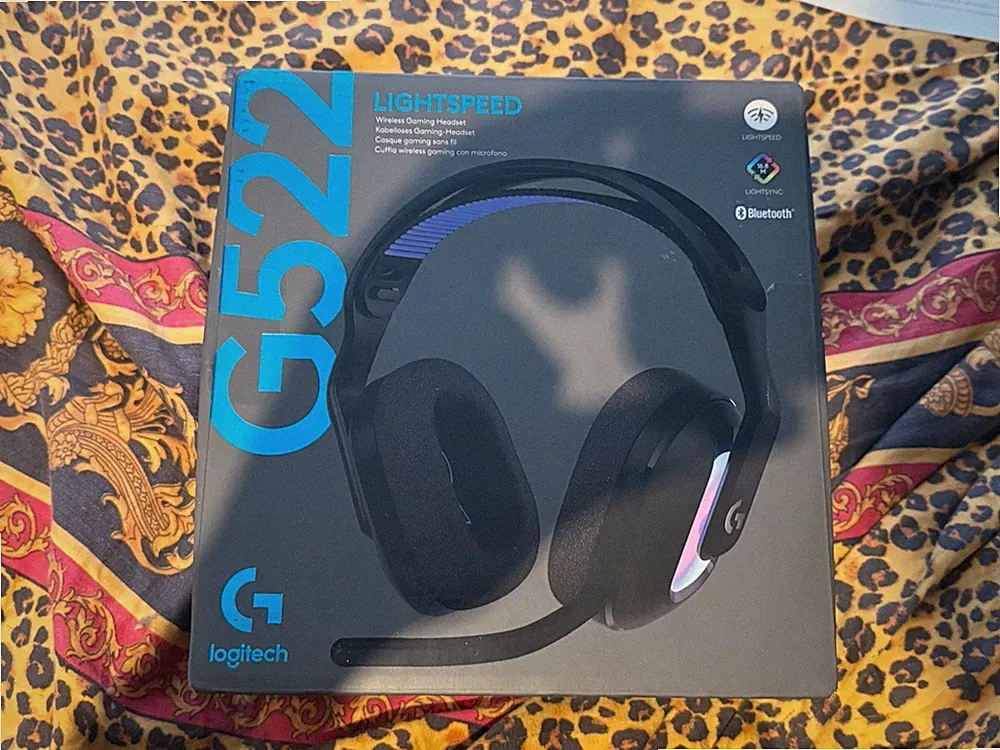 Logitech G522 Lightspeed Kabelloses Gaming-Headset, Schwarz