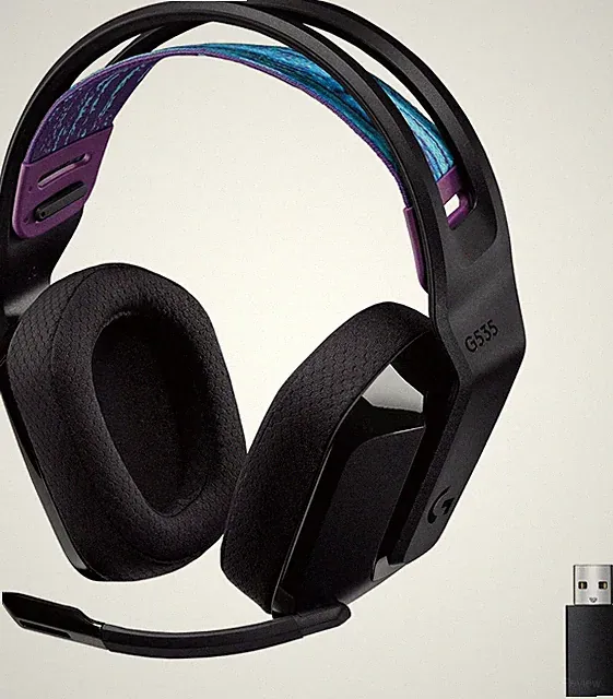 Logitech G535 LIGHTSPEED, Kabelloses Gaming-Headset LIGHTSPEED, PC, PS4, PS5 OVP
