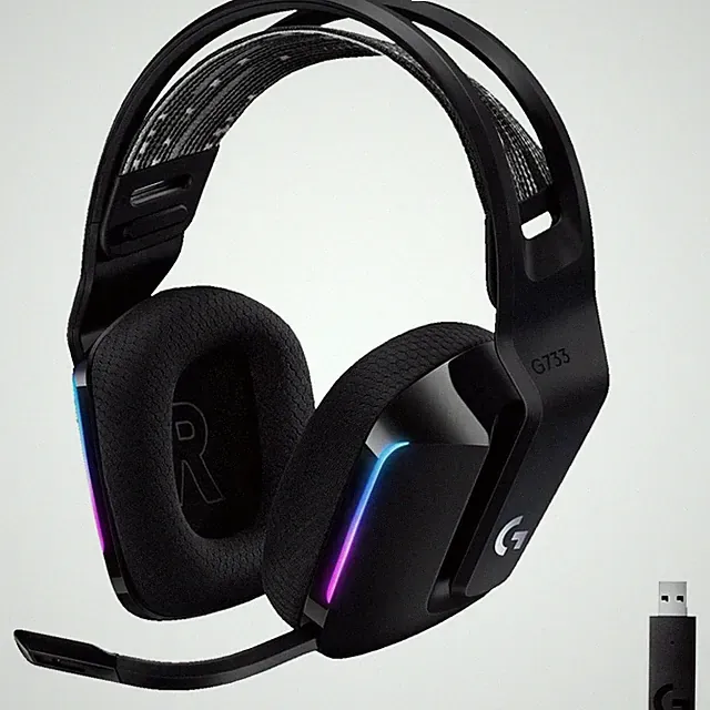 Logitech G733 Light Speed LIGHTSYNC RGB kabelloses Gaming Headset Schwarz