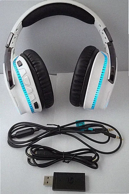 Logitech G933 Artemis Spectrum Wireless Gaming-Headset Weiß 2,4GHz Kopfhörer