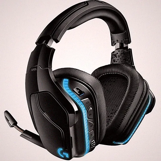 Logitech Gaming Over Ear Headset G935 7.1 Surround Schwarz Mikrofon - Wie Neu