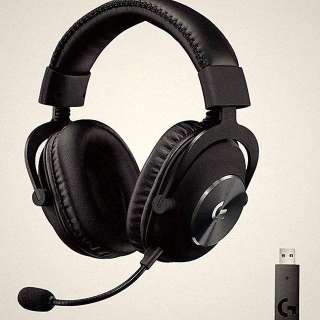 Logitech Gaming PRO X Gaming On Ear Headset Funk 7.1 Surround Gaming Schwarz