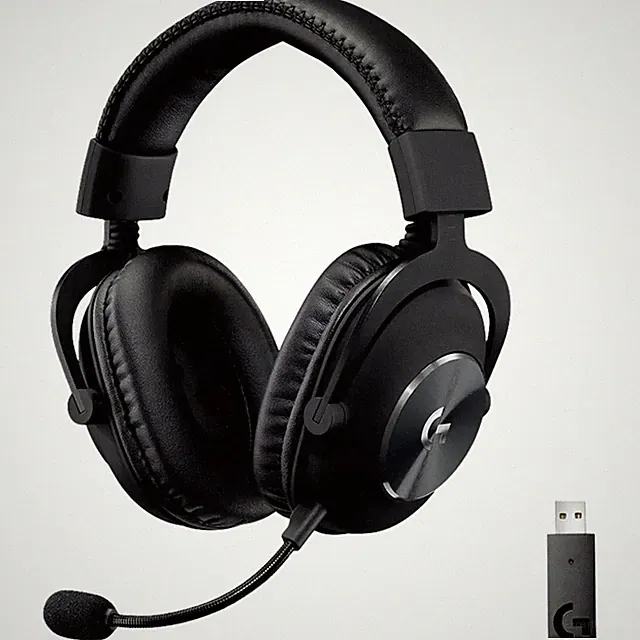 Logitech Gaming PRO X On Ear Headset Funk 7.1 Surround Schwarz