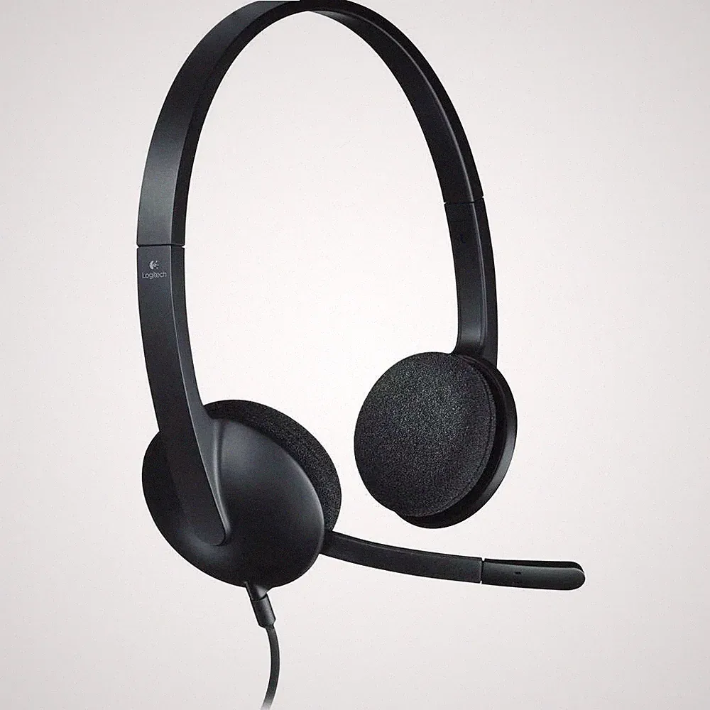 Logitech H340 On Ear Headset kabelgebunden Stereo Schwarz