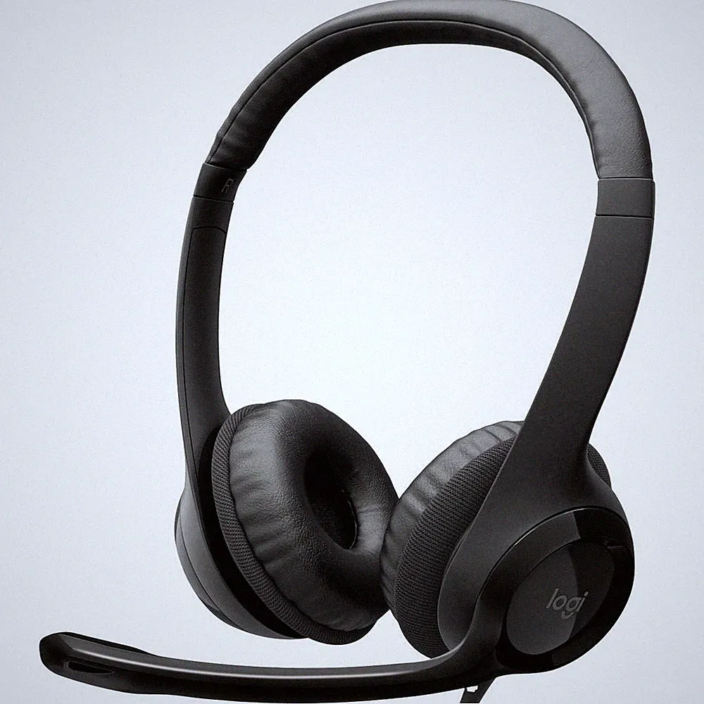 Logitech H390 On Ear Headset kabelgebunden Stereo Schwarz
