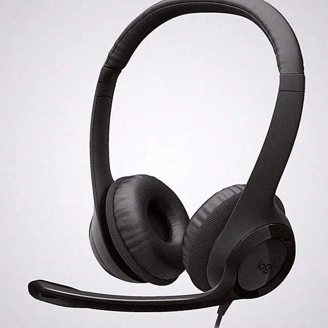 Logitech H390 USB-C Computer-Headset Midnight Black On-ear kabelgebunden