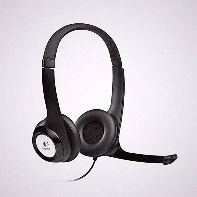 Logitech H390 USB Kopfhörer Stereo Headset digital PC MAC # 981-000406