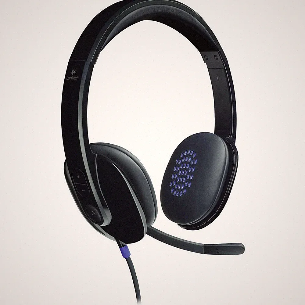 Logitech H540 On Ear Headset kabelgebunden Stereo Schwarz