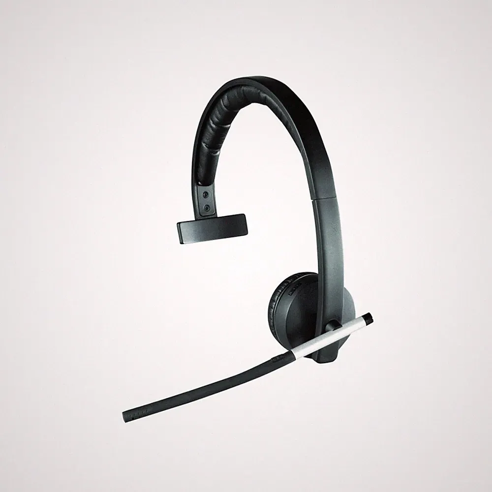 Logitech H820e Kabellose Kopfhörer mit Mikrofon schwarz