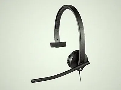Logitech USB Headset Kopfhörer verkabelt H570e On-Ear