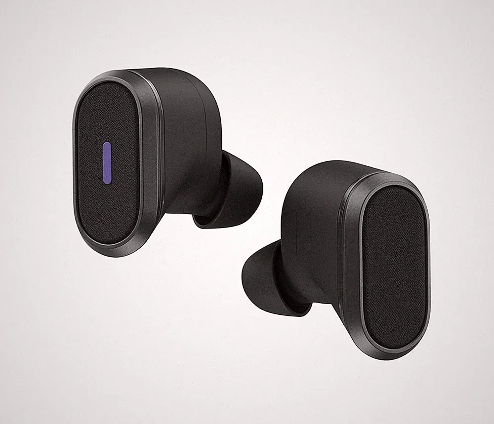 Logitech Zone True Wireless - Echte kabellose Ohrhörer mit Mikrofon - Graphit