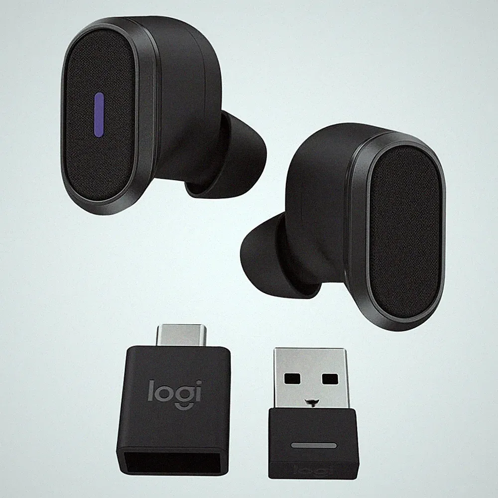 Logitech Zone True Wireless True Wireless-Kopfhörer mit Mikrofon 985-001082
