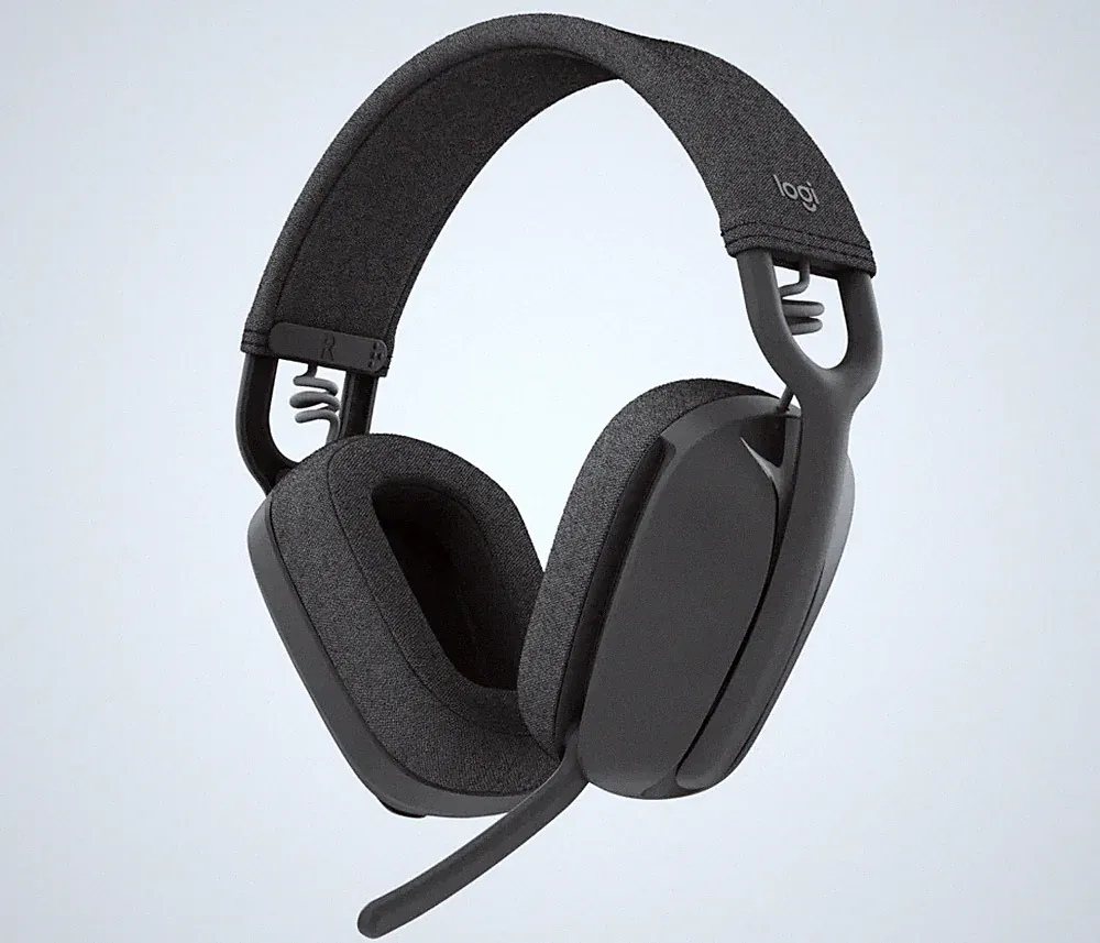 Logitech Zone Vibe 100 Headset Leichte kabellose Over-Ear-Kopfhörer mit Mikrofon