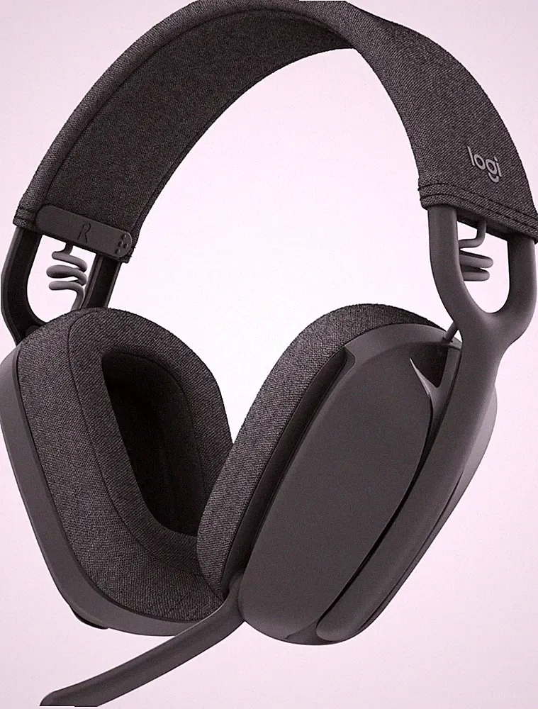 Logitech Zone Vibe 100 Leichte, kabellose Over-Ear-Kopfhörer, Bluetooth-Headset