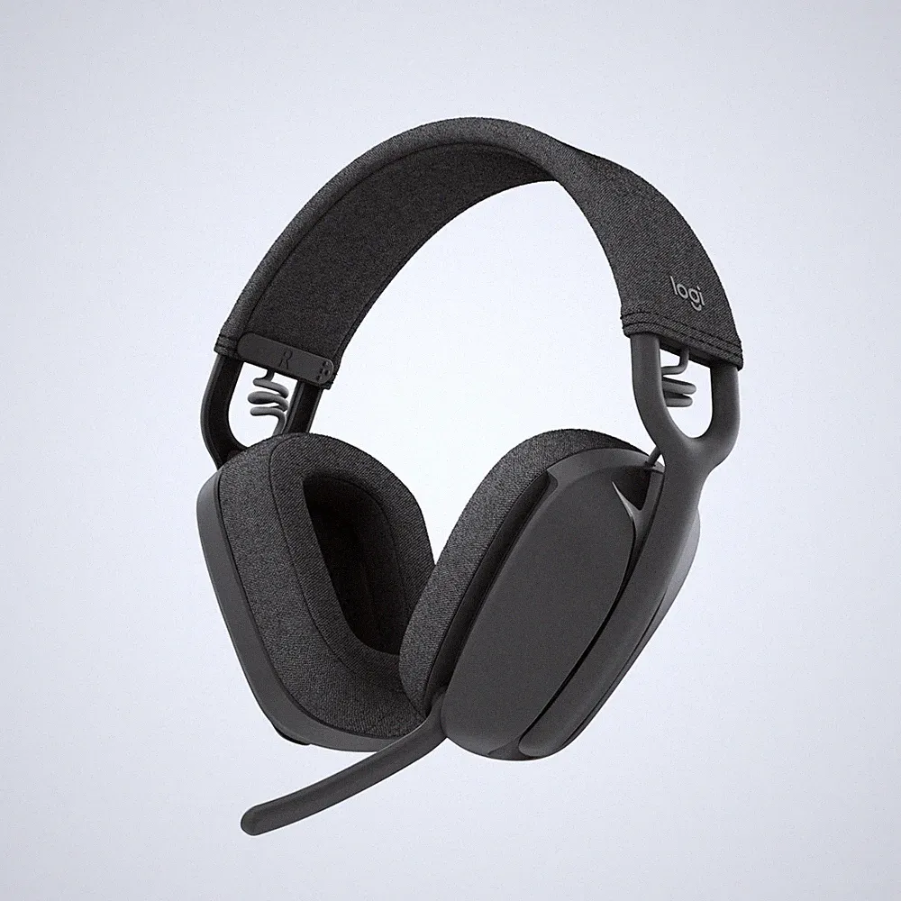 Logitech Zone Vibe 100 Leichte, kabellose Over-Ear-Kopfhörer - Graphit