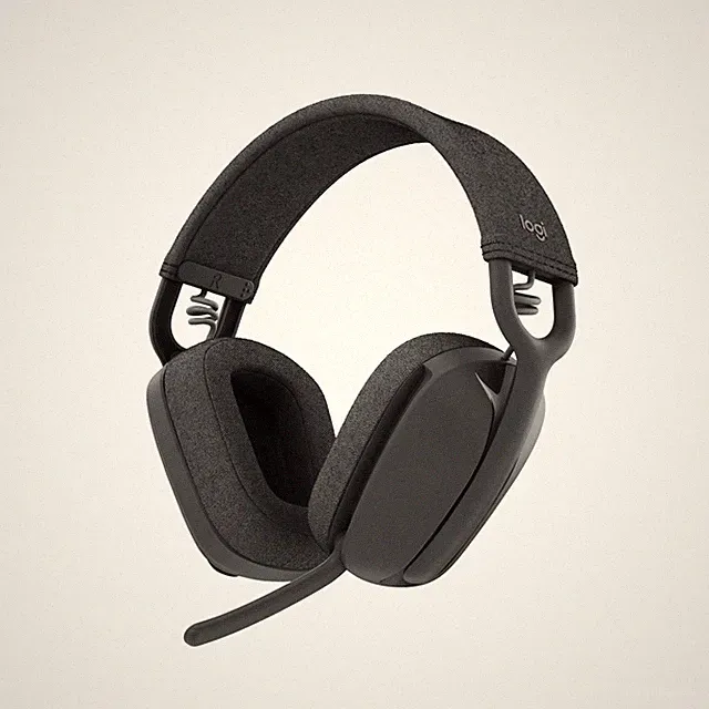 Logitech Zone Vibe 100 Leichte, kabellose Over-Ear-Kopfhörermit Mikrofon Graphit