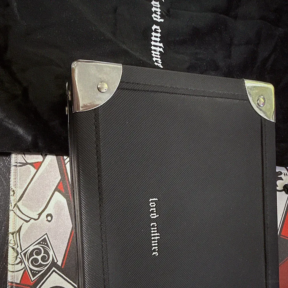Lord Culture Herrentasche Schwarz Zum Umhängen Mit Tasche für Kopfhörer Cases