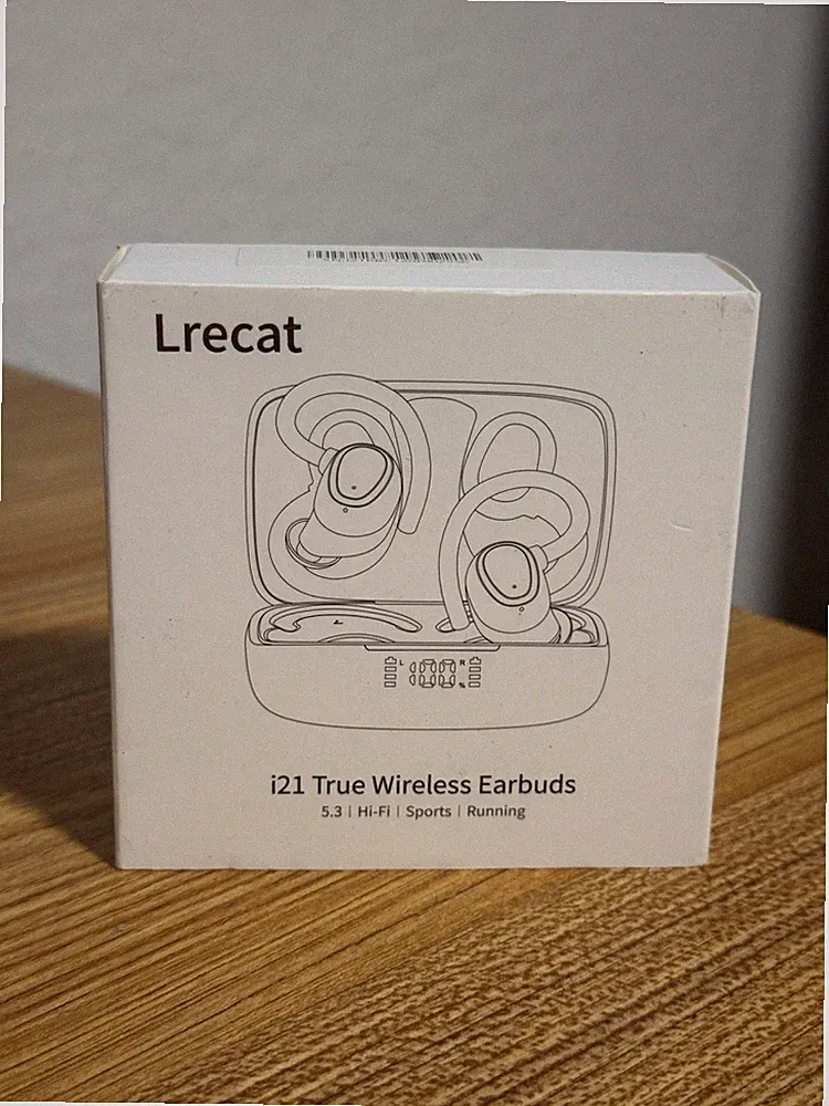 Lrecat i21 True Wireless Earbuds Bluetooth In-Ear-Kopfhörer Ohrbügel doppelt