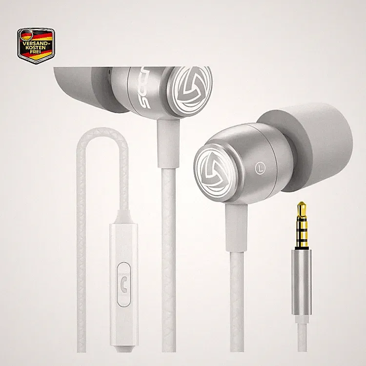 LUDOS Clamor In Ear Kopfhörer Kabel Ohrhörer Mikrofon 5 Jahre