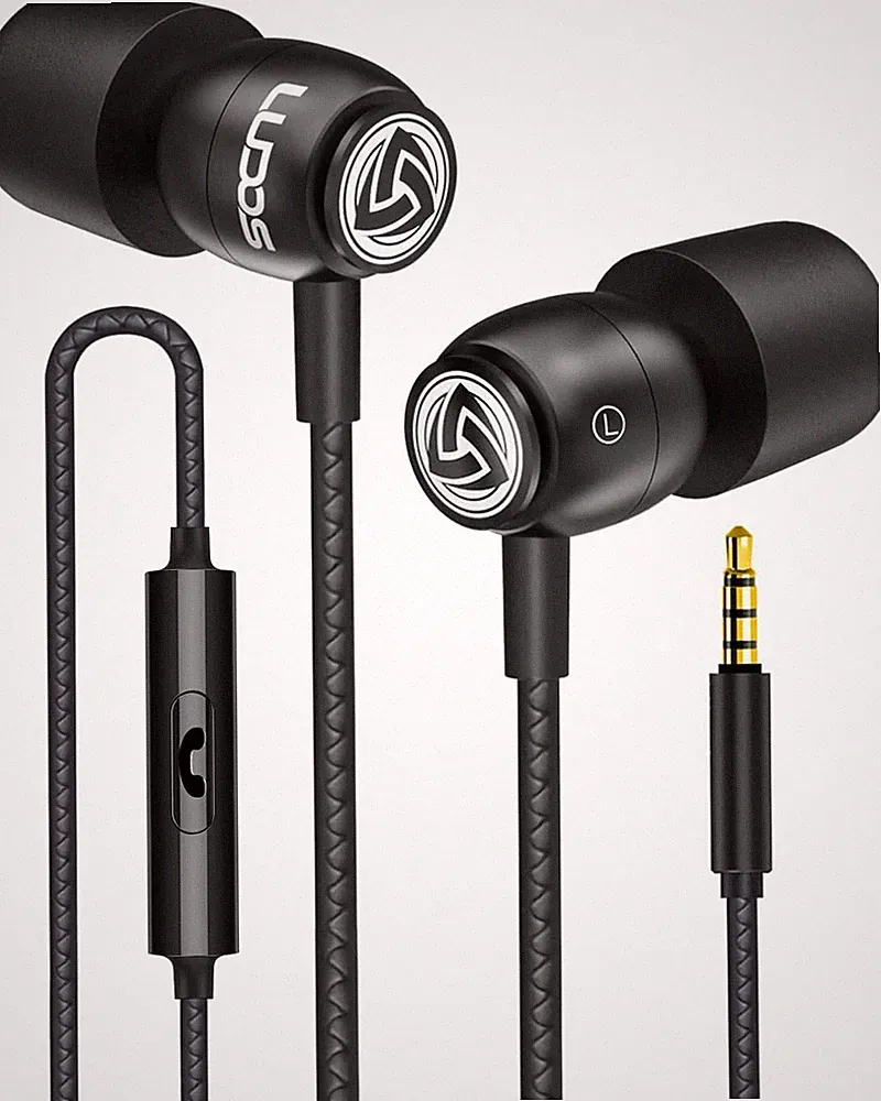 LUDOS Clamor In Ear Kopfhörer Kabel Ohrhörer Mikrofon 5 Jahre