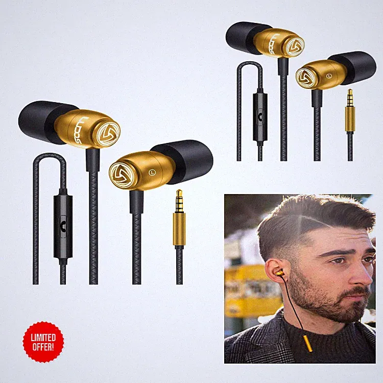 LUDOS Clamor In Ear Kopfhörer mit Kabel Mikrofon 5 Jahre Garantie