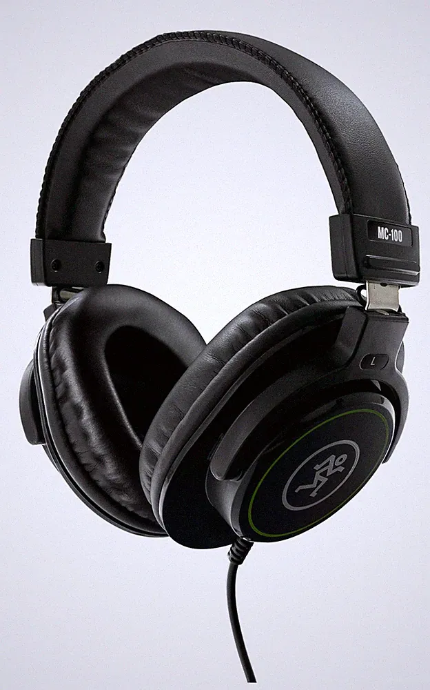 Mackie MC-100 Studio-Kopfhörer Ohrumschließend 40mm Treiber Monitoring 32 Ohm