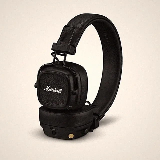 Major V Bluetooth Kopfhörer Kabellos Faltbar Schwarz 100h Akkulaufzeit Schnel...