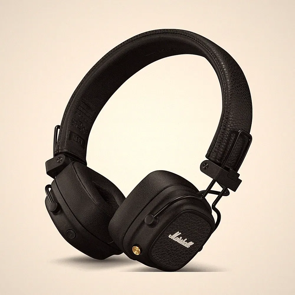 Major V von Marshall Kabellose On-Ear Kopfhörer Bluetooth Schwarz