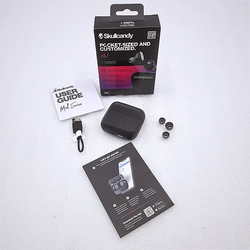 Marke Kabelloser In-Ear Kopfhörer 34 Std. Akkulaufzeit Mikro kompatibel mit Iph