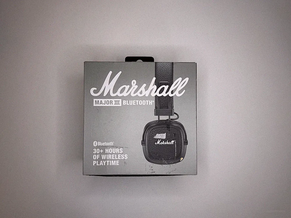 Marshall Major III Bluetooth Kopfhörer - Schwarz defekt