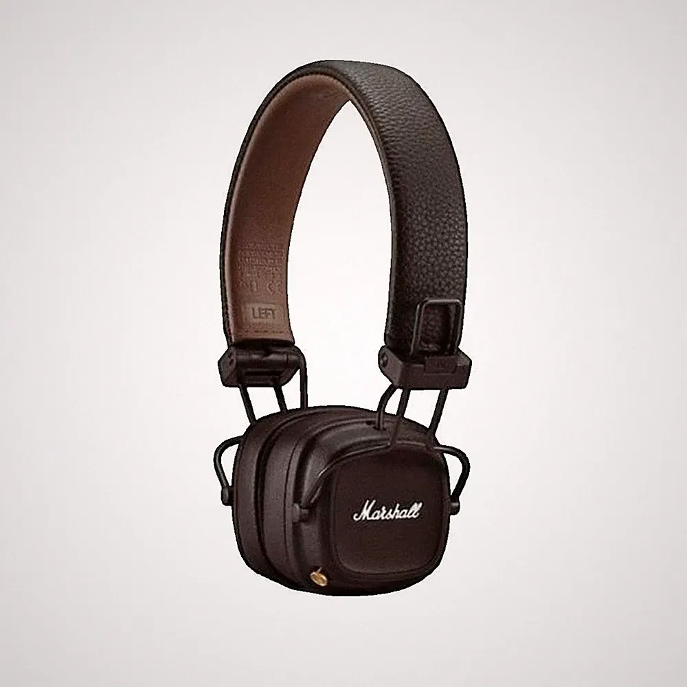 Marshall Major IV Bluetooth-Kopfhörer 80h Akku Braun
