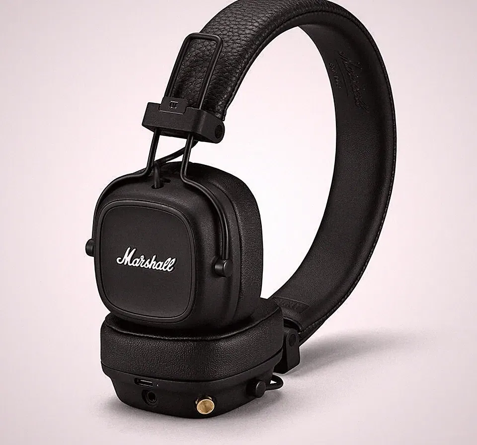 Marshall Major IV Bluetooth On-Ear Kopfhörer faltbar – Schwarz – NEU & OVP