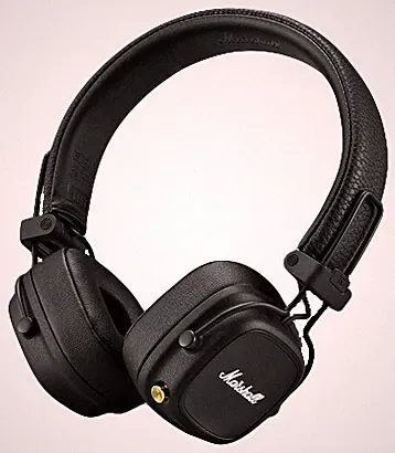 Marshall Major IV Bluetooth ON EAR Kopfhörer - Kabellos - Schwarz - Faltbar
