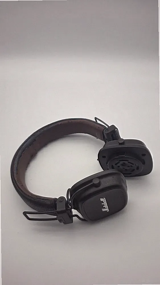 Marshall Major IV Bluetooth Wireless Over-Ear Kopfhörer Braun – Ohne Ohrpolster