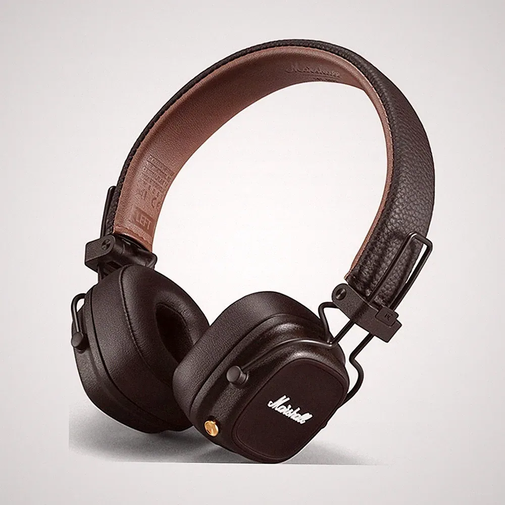 Marshall Major IV kabellose On-Ear-Kopfhörer, braun