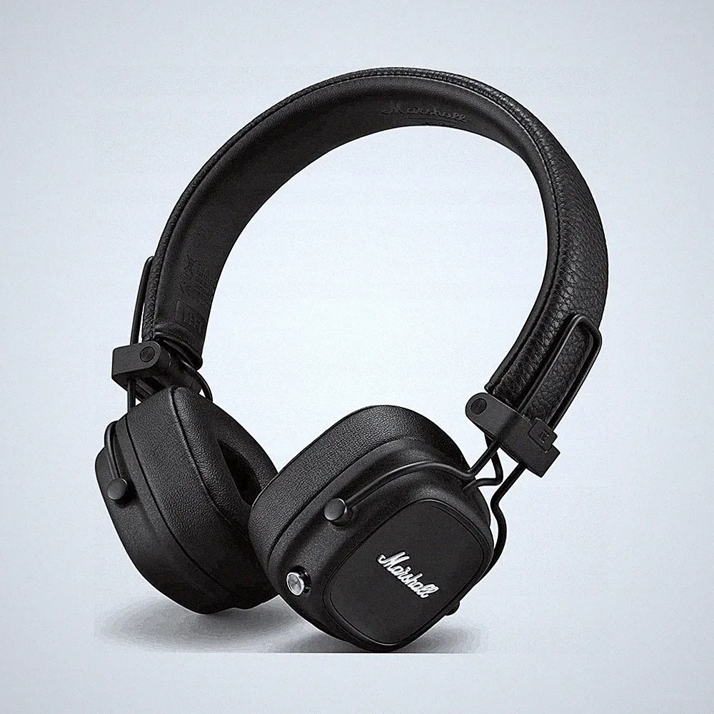Marshall Major IV kabellose Over-Ear-Kopfhörer, schwarz